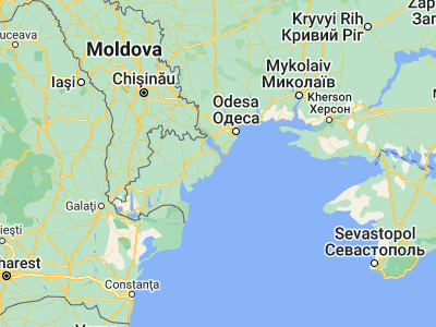 Map showing location of Sergeyevka (46.0272, 30.37682)