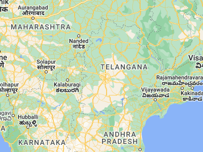 Map showing location of Serilingampalle (17.49313, 78.30196)
