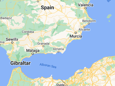 Map showing location of Serón (37.34485, -2.50913)