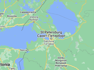 Map showing location of Sestroretsk (60.09802, 29.96378)