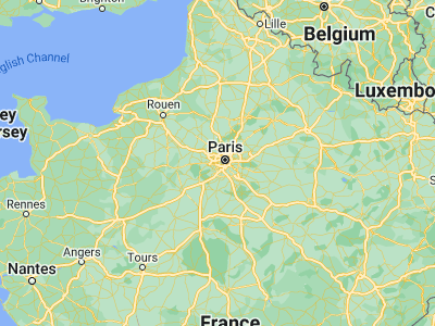 Map showing location of Sèvres (48.82292, 2.21757)
