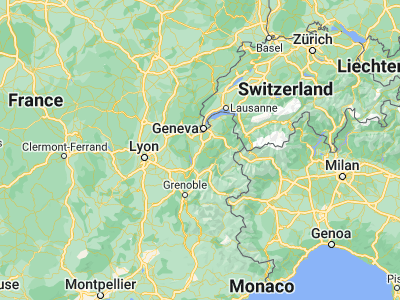 Map showing location of Seynod (45.88549, 6.08831)