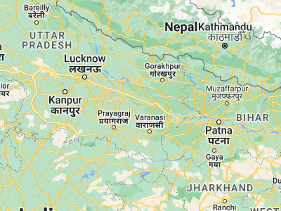 Map showing location of Shāhganj (26.05263, 82.68134)