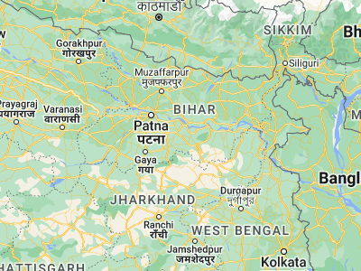 Map showing location of Shaikhpura (25.14067, 85.84332)
