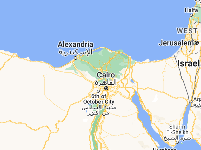 Map showing location of Shibīn al Kawm (30.55258, 31.00904)