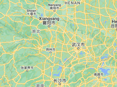 Map showing location of Shilong (30.89541, 112.84217)