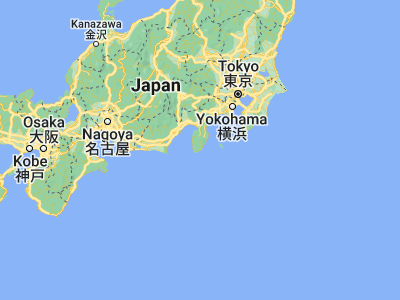 Map showing location of Shimoda (34.66667, 138.95)