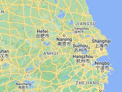Map showing location of Shiqiao (31.44206, 118.6002)