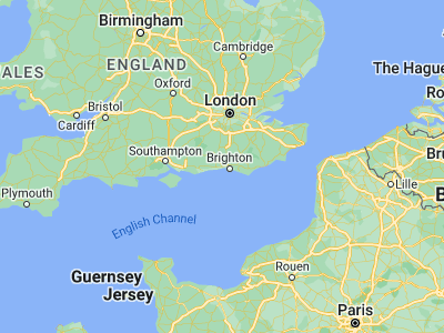 Map showing location of Shoreham-by-Sea (50.83413, -0.27431)