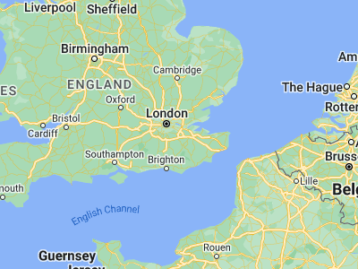 Map showing location of Shoreham (51.3334, 0.17801)