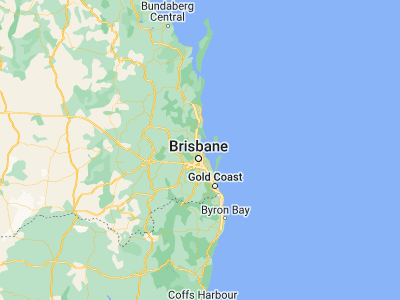 Map showing location of Shorncliffe (-27.32759, 153.08161)