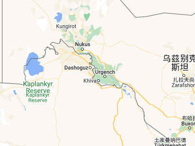Map showing location of Showot (41.65583, 60.3025)