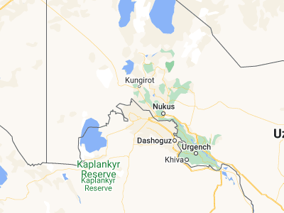 Map showing location of Shumanay Shahri (42.63433, 58.9306)