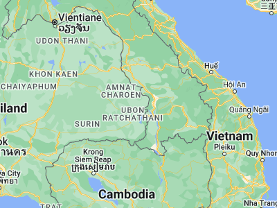 Map showing location of Si Mueang Mai (15.49315, 105.27624)