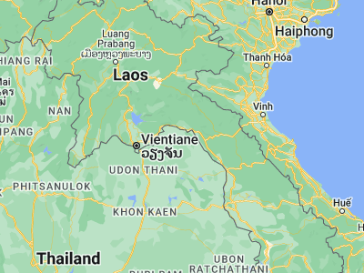 Map showing location of Si Wilai (18.18188, 103.74793)