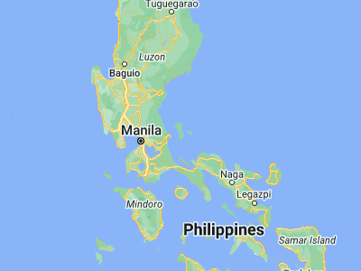 Map showing location of Sibulan (14.75, 121.93333)