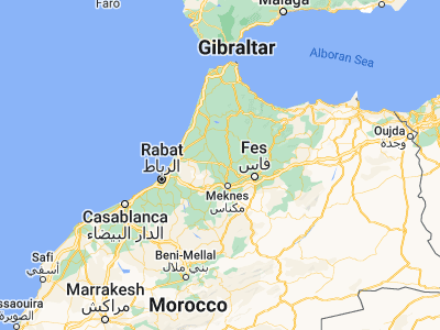 Map showing location of Sidi Qacem (34.22149, -5.70775)