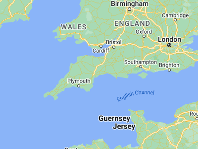 Map showing location of Sidmouth (50.69094, -3.2397)
