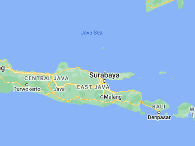 Map showing location of Sidokumpul (-6.8823, 112.4533)