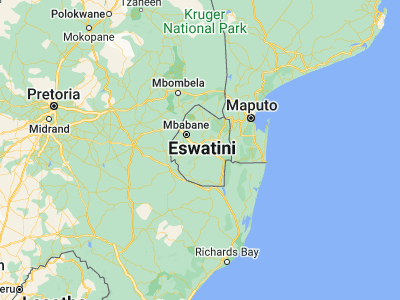 Map showing location of Sidvokodvo (-26.6282, 31.42021)