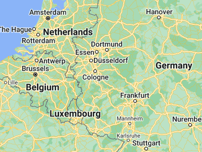 Map showing location of Siegburg (50.80019, 7.20769)