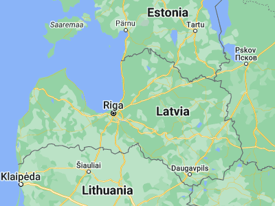 Map showing location of Sigulda (57.15194, 24.86472)