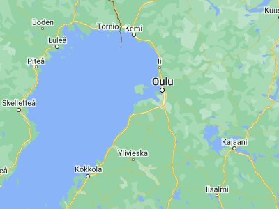 Map showing location of Siikajoki (64.81455, 24.75924)