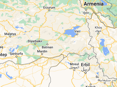 Map showing location of Siirt (37.93262, 41.94025)