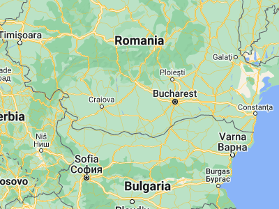 Map showing location of Siliştea Nouă (44.38333, 25)