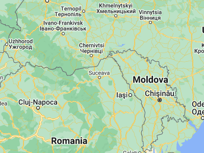 Map showing location of Siminicea (47.7, 26.4)