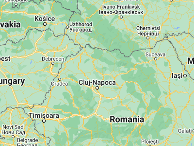 Map showing location of Şimişna (47.21667, 23.61667)