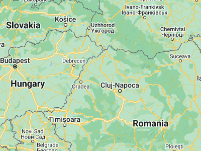 Map showing location of Şimleu Silvaniei (47.23333, 22.8)