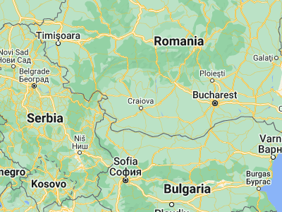 Map showing location of Şimnicu de Sus (44.38333, 23.8)