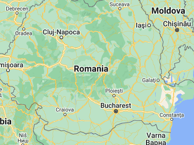 Map showing location of Şinca Nouă (45.7, 25.23333)