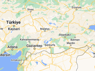 Map showing location of Sincik (38.03675, 38.61487)