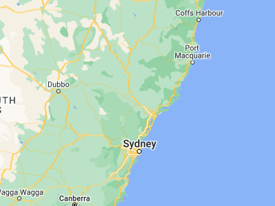 Map showing location of Singleton (-32.56742, 151.16603)
