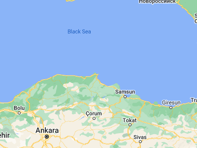 Map showing location of Sinop (42.02683, 35.16252)