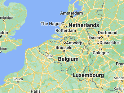 Map showing location of Sint-Amands (51.05645, 4.20957)