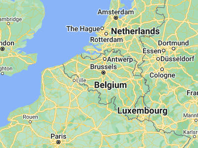 Map showing location of Sint-Martens-Lennik (50.81158, 4.16965)