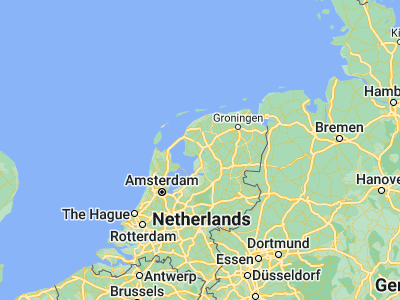 Map showing location of Sint Nicolaasga (52.92293, 5.74242)