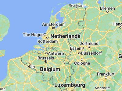 Map showing location of Sint-Oedenrode (51.5675, 5.45972)