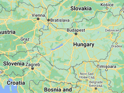 Map showing location of Siófok (46.90412, 18.058)