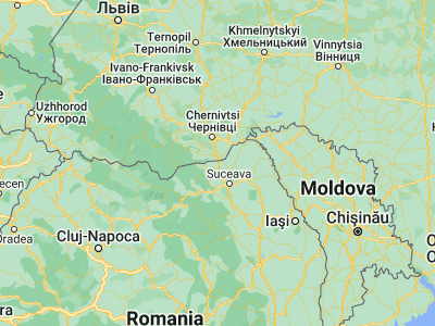 Map showing location of Siret (47.95, 26.06667)