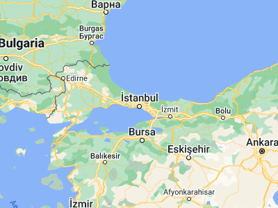 Map showing location of Şişli (41.06046, 28.98717)