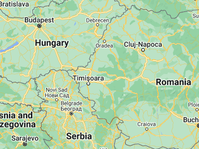 Map showing location of Şiştarovăţ (46.01667, 21.73333)