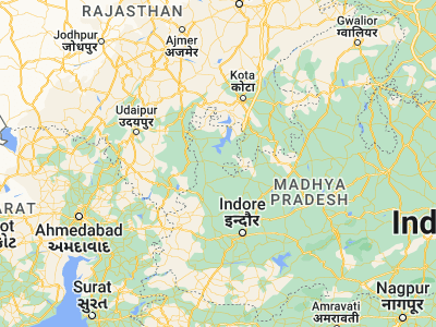 Map showing location of Sītāmau (24.01473, 75.35324)