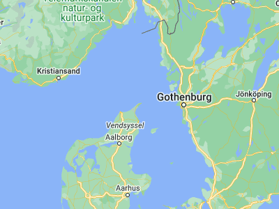 Map showing location of Skagen (57.72093, 10.58394)