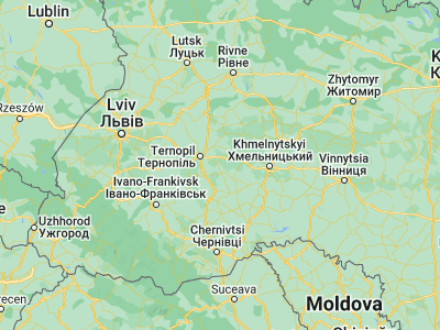 Map showing location of Skalat (49.42732, 25.97869)