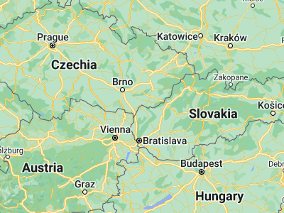 Map showing location of Skalica (48.8449, 17.22635)