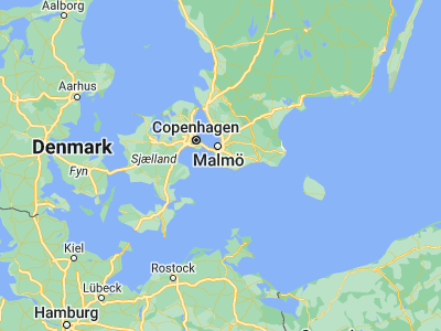 Map showing location of Skåre (55.38333, 13.05)